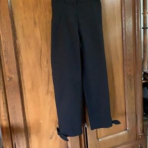 Black crop 👖length 36 inches